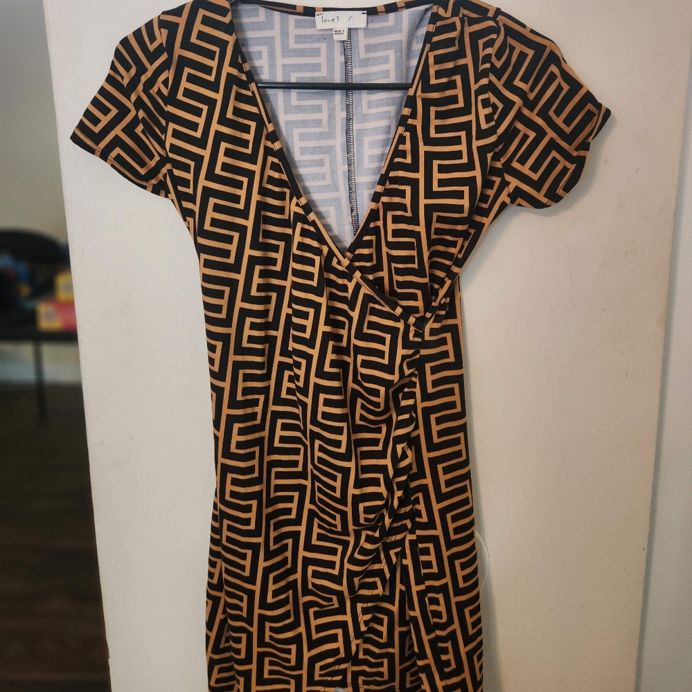 Pattern Mini Dress - Picture 1 of 2